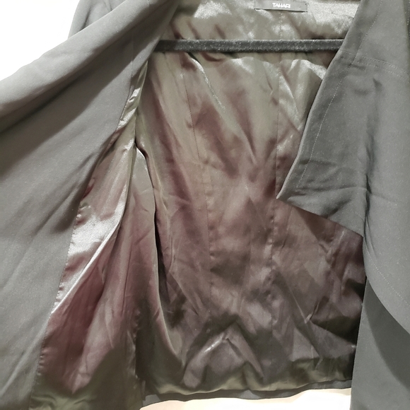 Tahari Suit Jacket Blazer in Black US Size 8 - Picture 3 of 9